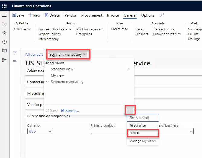 Modify a form in D365 Finance for multiple users