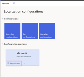 ER configurations