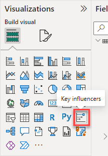 Exploring the Key Influencers visual