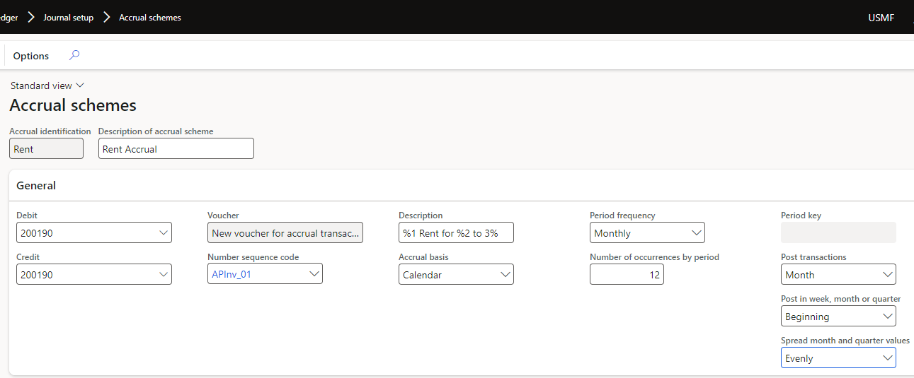 Tips and Tricks for Accrual Schemes in D365FO